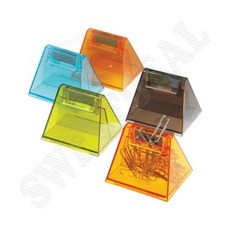 매표 삼각자석크립통 68x57x55 1P 문서클립 클립통