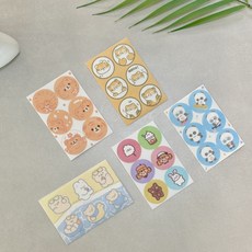 하이몽 강아지 해충방지 스티커 여름산책 진드기퇴치 해충스티커 ver 1, 튜브곰