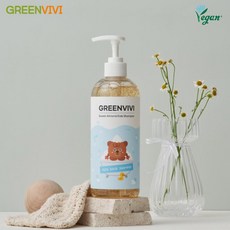 그린비비 어린이 키즈 초등학생 지성두피 딥클렌징 비건샴푸 500ml_어린이 사춘기 샴푸, 1개 1개