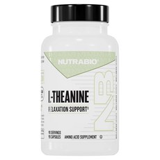Nutrabio L-茶胺酸膠囊, 1個, 90錠