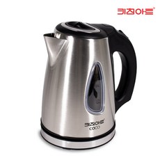 키친아트 코코 스텐 전기주전자 1.2L, KAN-1001TW
