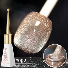 더로만 반사펄 마그네틱 자석젤 폴리쉬 +자석 증정, 02골드, 10g, 1개