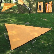 세트 그늘막타프 삼각 차박 옥상그늘막 선쉐이드 3M 63216PC 1(ea)