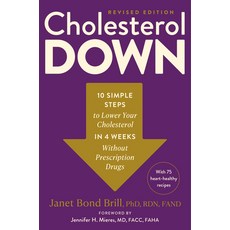 (영문도서)Cholesterol Down Revised Edition: Ten Simple Steps to Lower Your Cholesterol in... Paperback, English, 9780593980491, Rodale Books