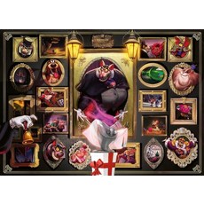 [5] Ravensburger Disney Villainous Jafar 성인용 1000피스 직소 퍼즐 - 모든 조각이 독특하며 소프트클릭 기술로 조각이 완벽하게 맞음 다양한, New Packaging