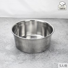 大廚師百貨 304不鏽鋼電鍋內鍋湯鍋 - 台灣製造，安全耐用，多用途料理好幫手, 1個, 5人份