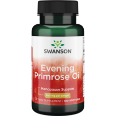 Swanson 月見草油 500 毫克軟膠囊, 1個