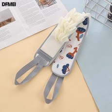 DFMEI 搓澡巾女士專用雙面帶浴花強力搓泥神器搓後背拉條沐浴長條洗澡巾, 1個, 浴花拉背條藍色【1條】一面搓澡一面浴花:如圖, 1個裝