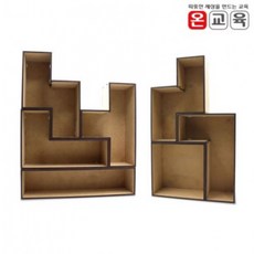 온에듀몰 온교육 테트리스 미니장식장 1010268, 1개