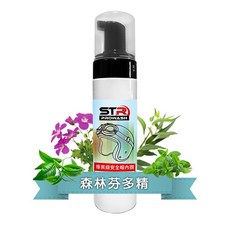 STR PROWASH 專業級安全帽內襯潔淨慕斯 自行車帽清潔劑 風鏡鏡片潔淨除臭 森林芬多精, 1個, 安全帽精油抗菌慕斯(森林芬多精), 200ml