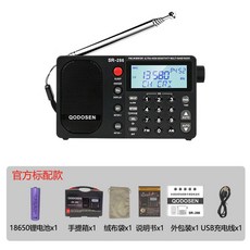 라디오 DX 286 풀밴드 FM AM, A. 검은색