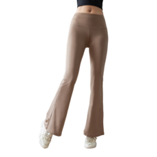 【OniWear】高品質顯腿長瑜珈喇叭褲 韻律褲 高腰瑜伽褲 運動瑜珈褲 顯瘦 運動褲 健身褲 運動緊身褲 長褲 鯊魚褲