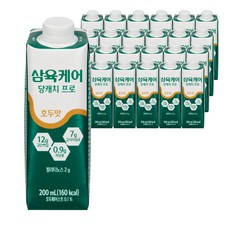삼육케어 당캐치프로 당뇨식 호두맛, 24개, 200ml