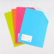 파스텔 L자파일 A4 파일홀더 클리어파일roo2+1Sxd