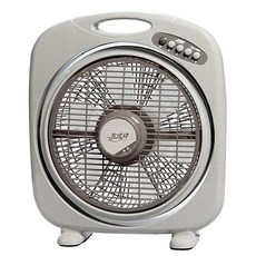 輕巧型方型風扇，多段風速，安全靜音，節能省電, 灰, XD-1608