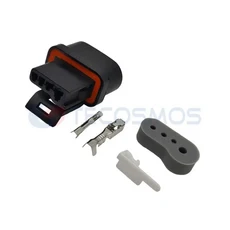 4핀 1.5 2.8 시리즈 하이브리드 자동차 방수 커넥터 복합 발전기 플러그 12045897 쉐보레 뷰익용, 06 1SET With Pin