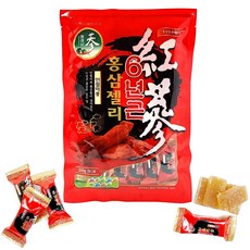 6년근 인절미풍 홍삼젤리 국내산, 200g, 4개