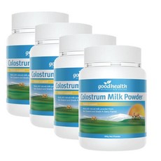 굿헬스 콜로스트럼 초유 밀크 파우더 Good Health Colostrum Milk Powder, 4개