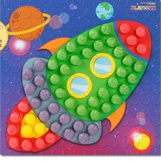 (PL) 플레이콘 모자이크(우주선1인용), 본상품