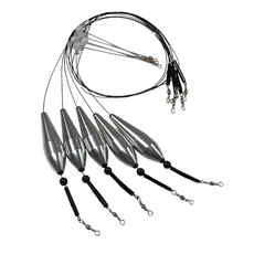 원투낚시 가자미 쿠씨초원투 도다리2단채비, 1세트, 5개입