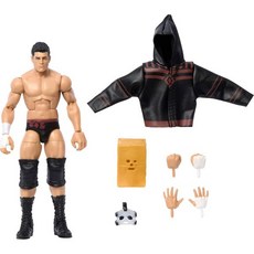 11949824 인형 취미 피규어 Mattel WWE 엘리트 액션 액세서리 그레이트스트 히츠 2025년 6인치 수집가용 수집품 코디 로드스 ‘아메리칸 나이트메어’ 25개의 관절