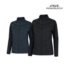 프로월드컵 여성 하이브리드 트레이닝 상의 따뜻한 기모 패딩 자켓 Q422-4471-72