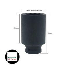 12 포인트 30MM 32MM 34MM 35MM 36MM 스핀들 액슬 너트 소켓 허브 BMW Volkswagen AUDI 용 설치 도구 제거, [04] 36mm, [04] 36mm