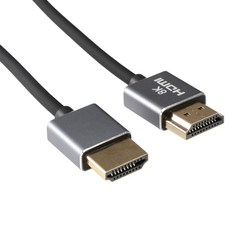 HangTon HDMI 8K Ultra HD 60Hz 4K/120Hz 48Gbps Cable for RTX 4090 Gaming Home Theater PS5 Xbox TV, 직선에서 직선