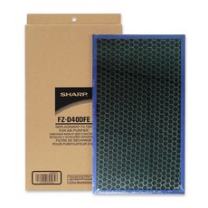 夏普 KC-JD50T/KC-JH50T 專用蜂巢狀活性碳濾網 FZ-D40DFE, 1個
