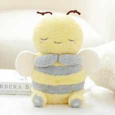 숨쉬는 인형 살아있는 유도 봉제 신생아 도움 수면 수유용 음악 소리 빛 흔들리는 장난감, 1개, 2437 비