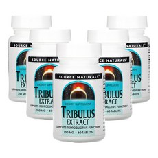소스 네츄럴스 트리뷸러스 750mg 60정, 5개