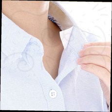 남성 와이셔츠 목깃 땀 흡수 패드 카라 오염 방지 스티커 테이프 직장인 사무실