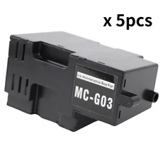 5pcs MC-G03 유지 보수 카트리지 캐논 GX3010 프린터, 01 5pcs