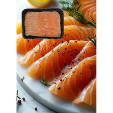 [1층 식품관] 프리미엄 건염 훈제 연어 슬라이스, 1개, 350g