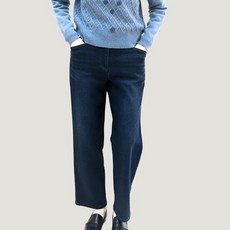 비꼴리끄 데님 포켓 자수 팬츠 B254DS2020 656513