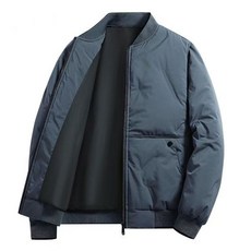 SELEAD 남성용 웰론 중량 패딩 자켓 발수 재생 폴리에스터 다운 재킷 보온 방풍 경량 잠바