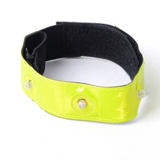 LED 안전 야간 작업 훈련 야광 형광 완장 라이딩 띠 암 밴드, 1개, 상세페이지 참조