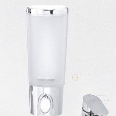 무담 업소용 디스펜서 400ml 실버 업소용물비누디스펜서