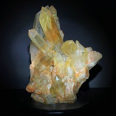 稀有純天然黃水晶簇 財富能量 巴西黃水晶柱 黃水晶 財富能量 稀有品相, 1個