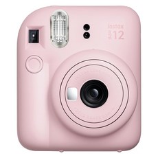 FUJIFILM 富士 instax Mini 12拍立得相機, 1個, 花朵粉紅色