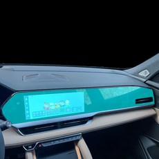 [오카] 그랑 콜레오스 호환 용품 내비게이션 디스플레이 지문방지 네비 보호 필름 액정 풀커버 차량 악세사리, 1GB, 그랑콜레오스_FULL