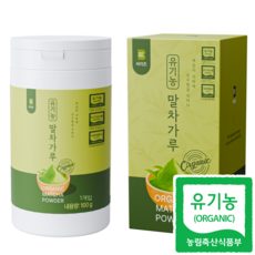 순수 유기농 비이츠 보성 말차가루, 1개, 1개입, 100g