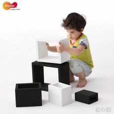 Weplay 創意空心積木-黑白 軟質大積木 建構積木 兒童益智玩具, 1個