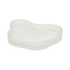 프랑프랑 프랑크프랑크 유리 웨이브 액세서리 트레이 화이트ㅡ340695, 프랑프랑 프랑크프랑크 유리 웨이브 액세서리 트레이 화이