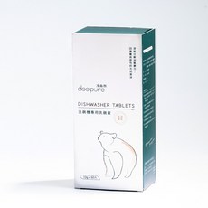 淨森林 洗碗機專用環保洗碗錠 洗滌球 適用Bosch 林內Amica 美寧 Teka櫻花Asko 廚房小山, 1個, 60入*1盒