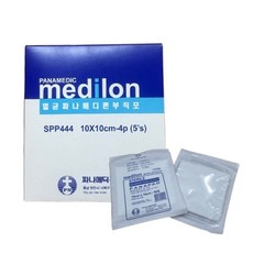 똥꼬샵 부드러운 멸균 거즈 항문 수술후 준비물 10cmx10cm, 1개, 50매입