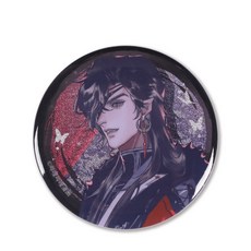 BEMOE 嗶哩嗶哩漫畫 天官賜福 馬口鐵徽章, 1個, 馬口鐵徽章 應約奉上花城款