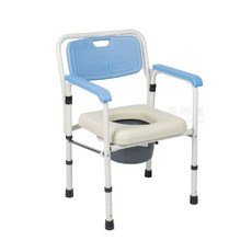 來而康 均佳 鐵製軟墊收合便器椅 JCS-102, 單一色系