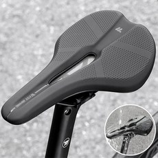 시그니처베이지 로드 MTB 자전거 안장 YPZ237, 1개, 블랙