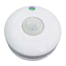 感應王 CY-127DK 吸頂式紅外線感應器(DC12V轉乾接點) (可調時間 日夜 距離及長亮), 1個